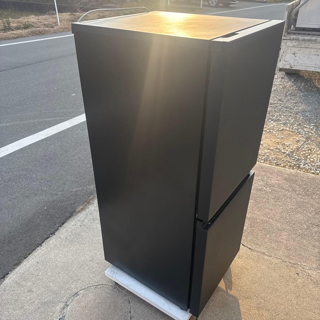 パナソニック NR-B16C1-K マットブラック 冷蔵庫 156L 右開き