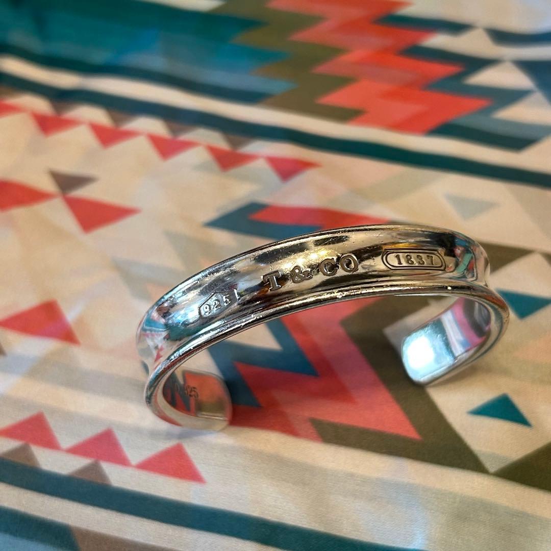 TIFFANY&Co. ティファニー 1837 ナローバングル付属品有り 925