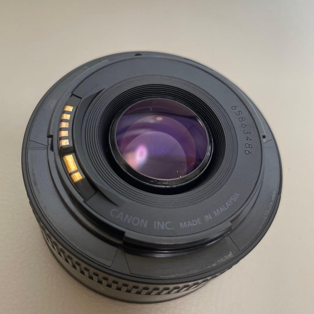 Canon EF 50mm f1.8 Ⅱ 単焦点レンズ　中古　箱付き