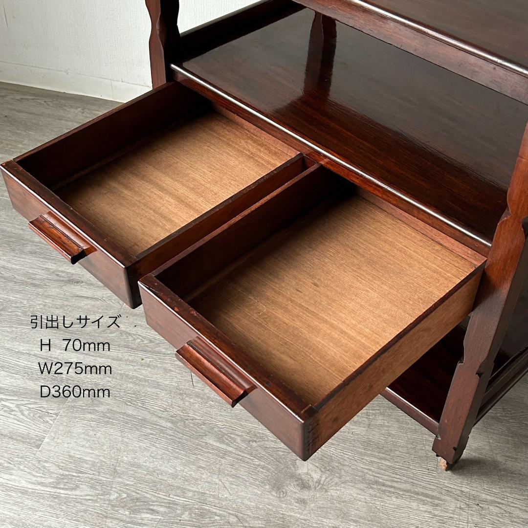 【最終値下げ】アンティーク 家具 ティートローリー イギリス 英国 205A