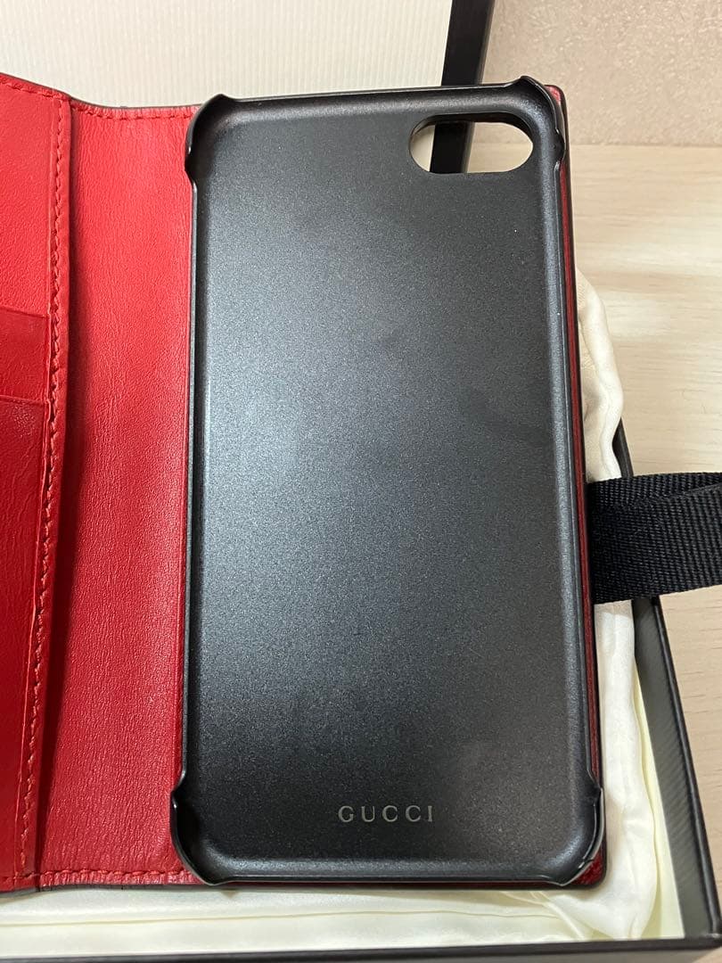 【希少】極美品　GUCCI グッチ　スマホケース　ミスティックキャット　猫