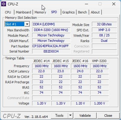 crucial DDR4 Pro 64GB(32GB×2)