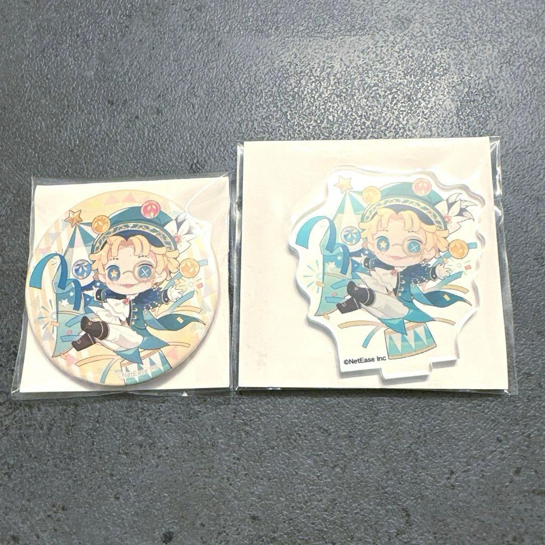 第五人格 スイパラ 3周年 曲芸師 アクリルスタンド 缶バッジ マイク・モートン