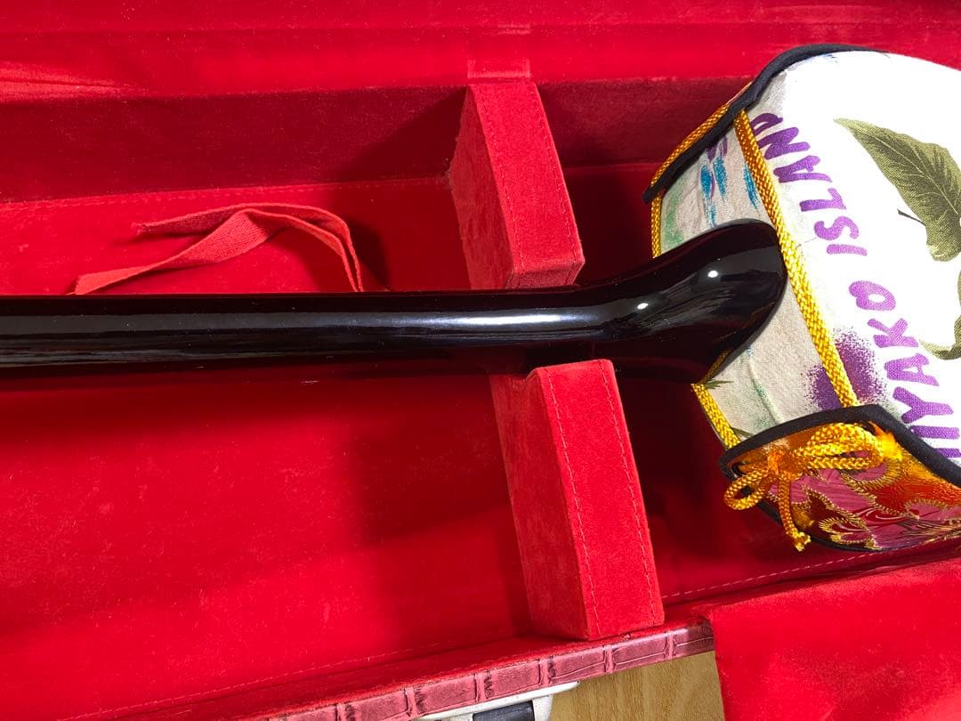 【希少 美品】 三線 沖縄 [宮古島製] ハードケース付き