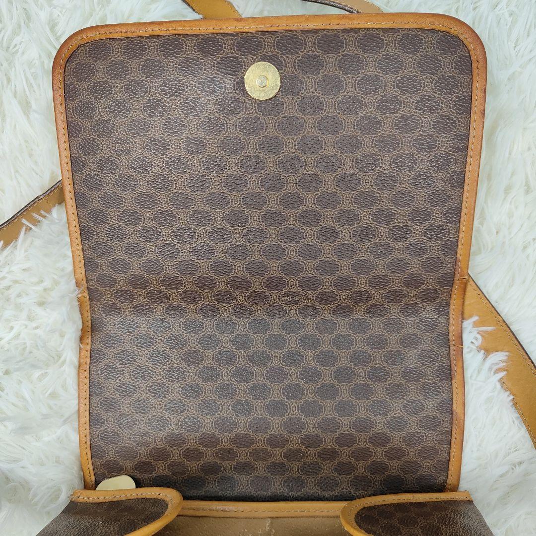 本日限定価格　セリーヌ　ショルダーバッグ　ボックス型　マカダム　トリオンフ