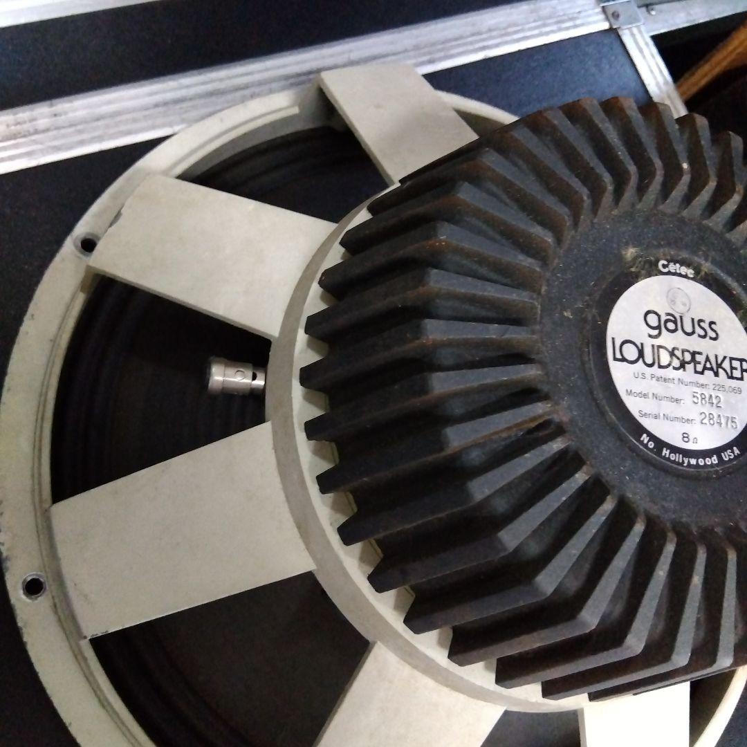 gauss 5842 スピーカー 15インチ安定した低音の魅力。