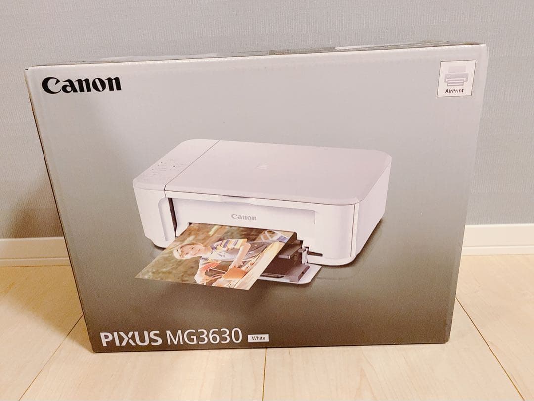 キャノン PIXUS MG3630 ホワイト インクジェットプリンター