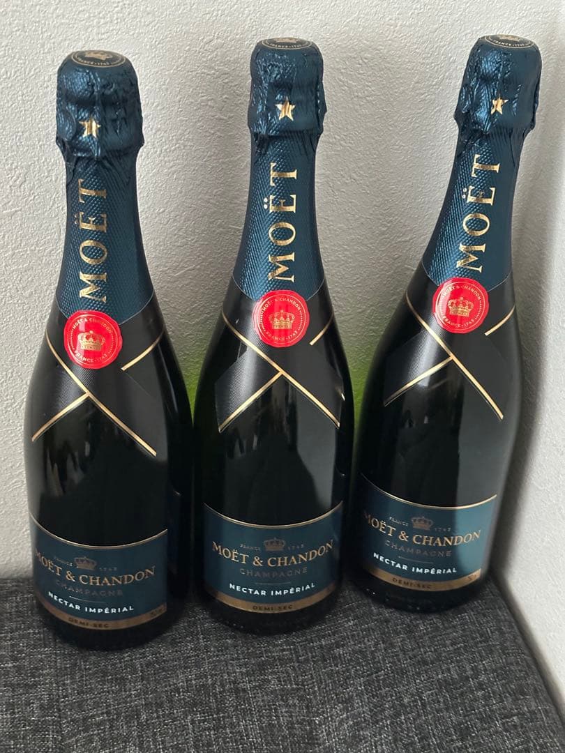 モエシャン ネクターアンペリアル、シャンパン、ココロゼ まとめ売り6本