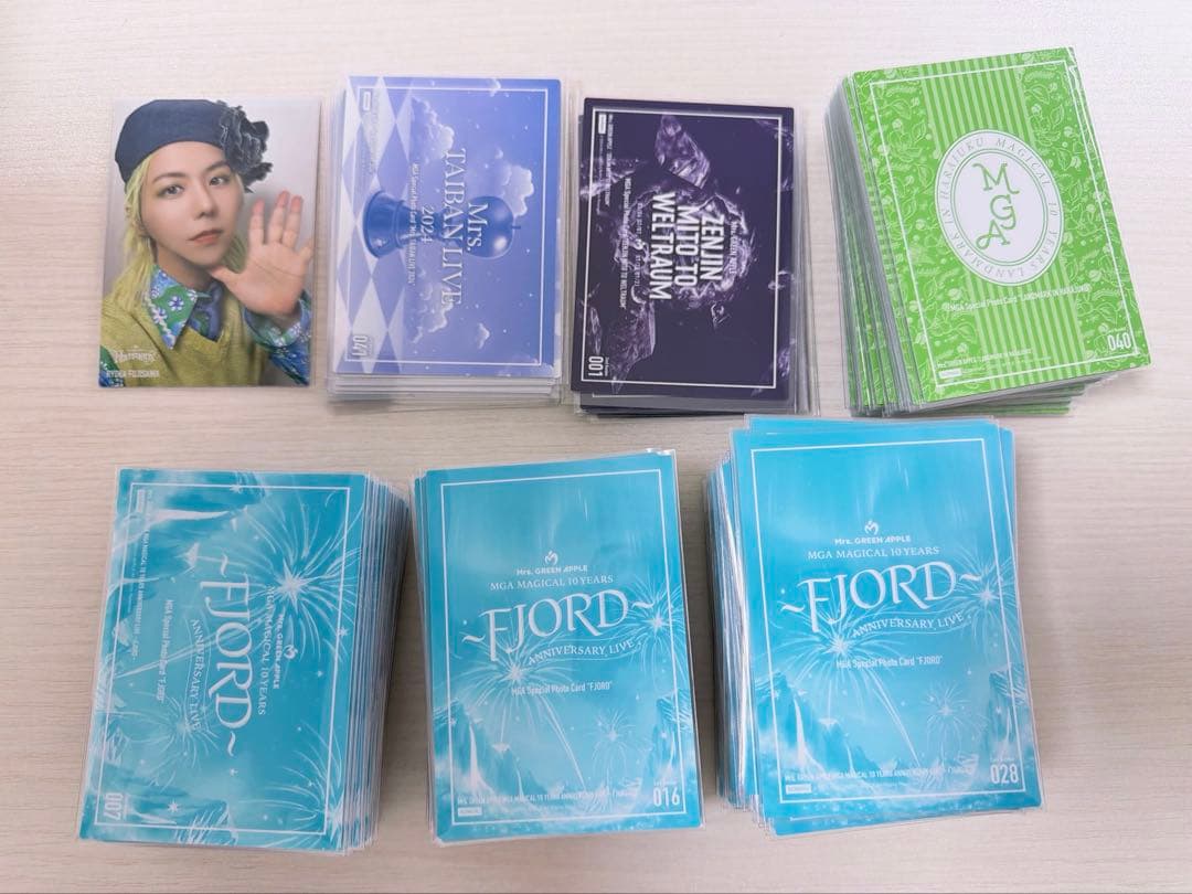 Mrs.GREEN APPLE 藤澤涼架 フォトカ 150枚セット レア付き