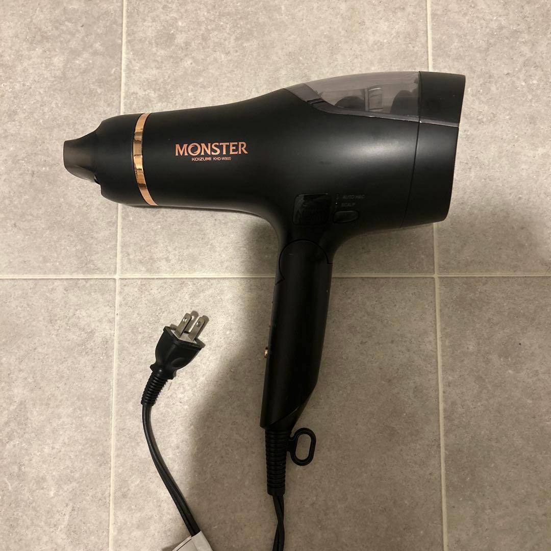 コイズミ KHD-W900-K ヘアドライヤー 1300W ブラック