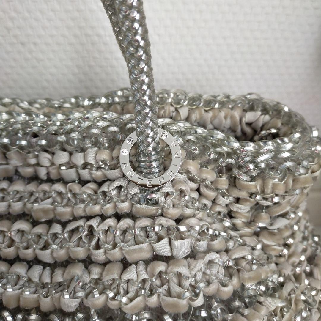 アンテプリマ　2wayショルダーバッグ　リボン付きハンドバッグ　美品✨️