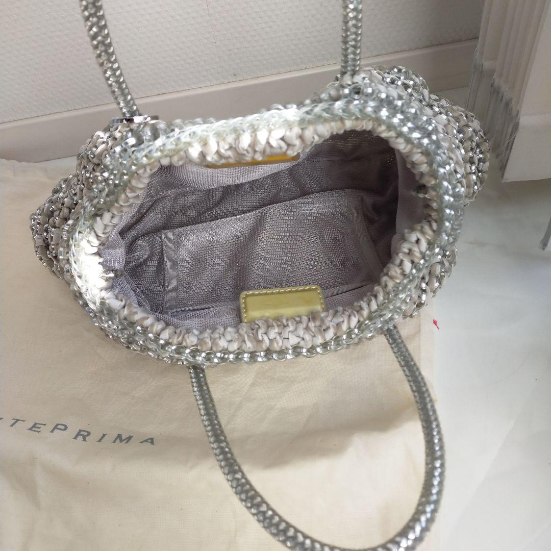 アンテプリマ　2wayショルダーバッグ　リボン付きハンドバッグ　美品✨️