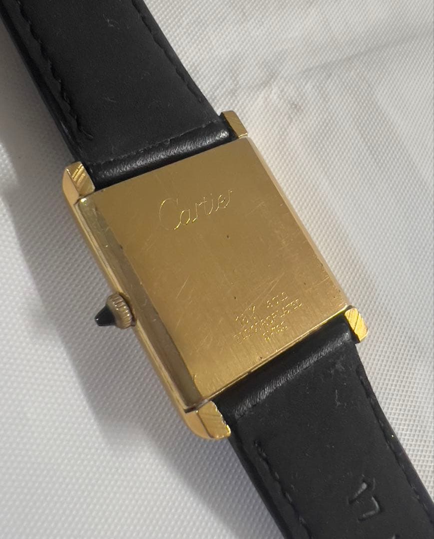 Cartier メンズLM 70's初期 プレマストタンク 手巻き