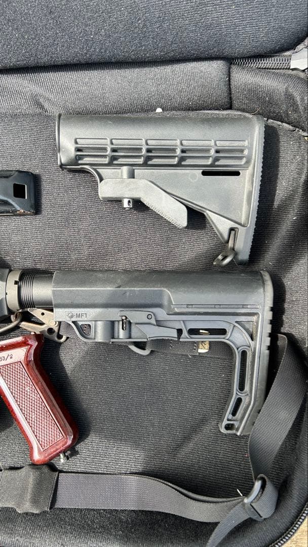 東京マルイ　AKM GBB 外装カスタム　マガジン4本