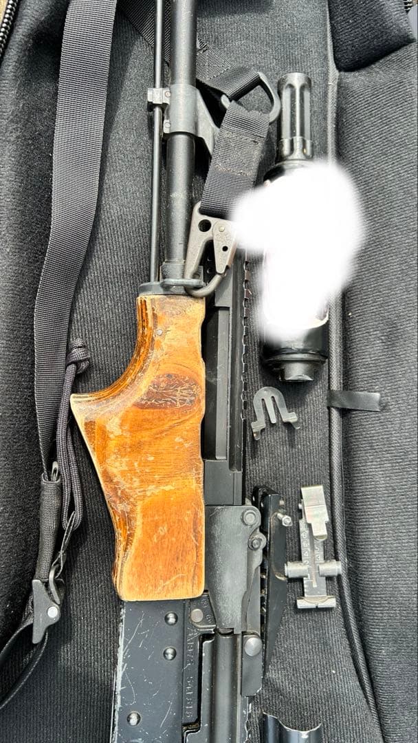 東京マルイ　AKM GBB 外装カスタム　マガジン4本