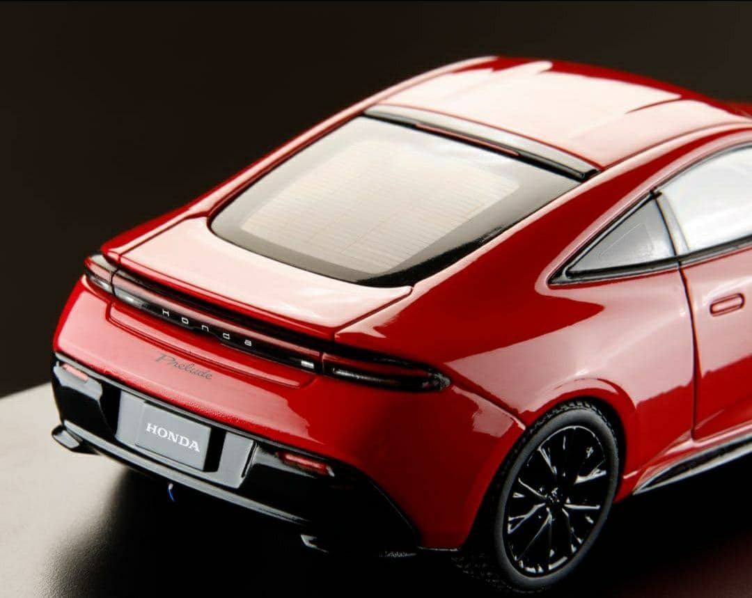 【新品未開封】 プレリュード 1/43 ミニカー レッド