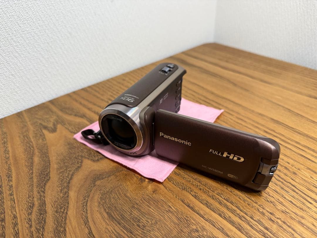 Panasonic HC-W580M ビデオカメラ ブラウン 美品 動作確認済