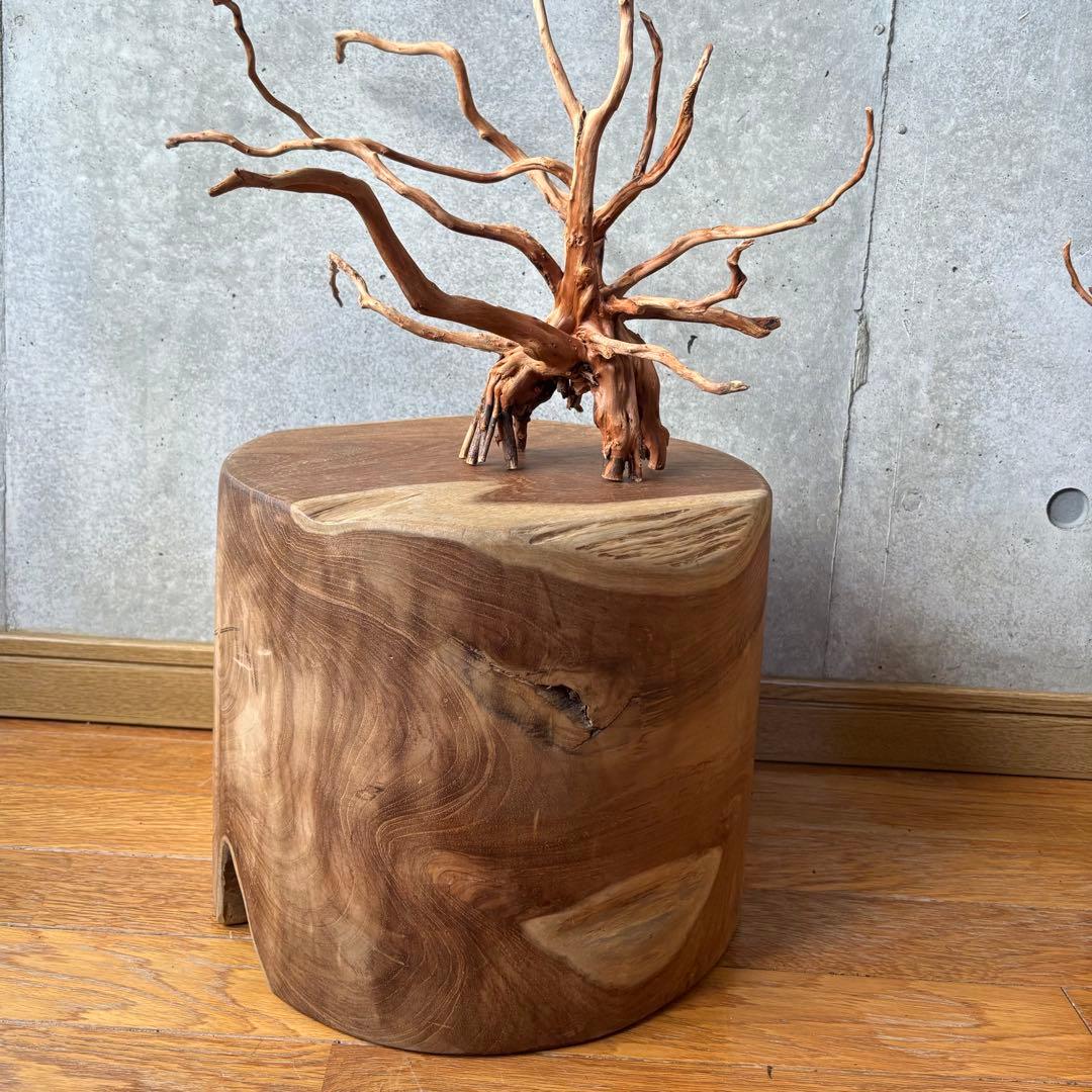 y*★様 円柱 ロースツール ローテーブル