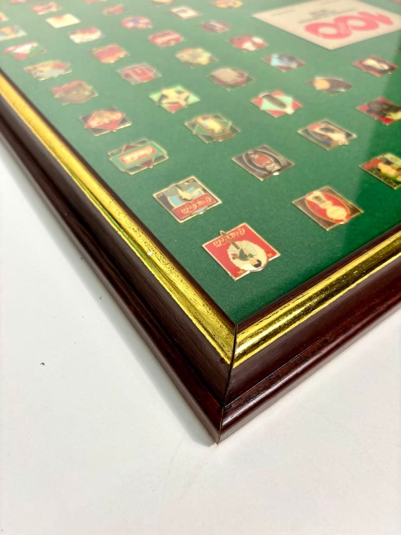 #コカコーラ100周年記念ピンバッジセット 額装限定品 1886-1986