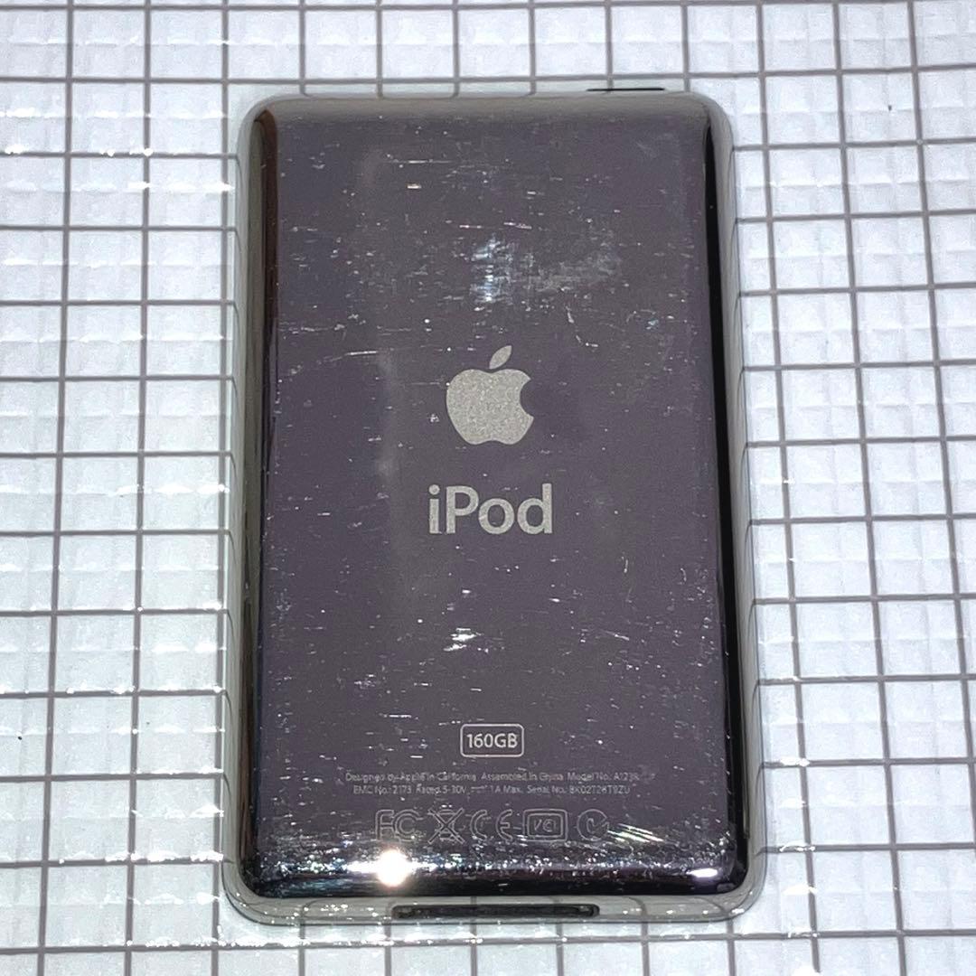 iPod classic 第6世代後期型 160GB 動作OK バッテリー弱