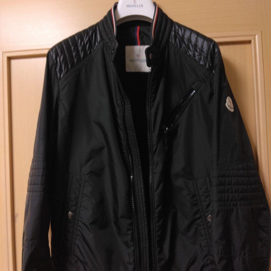 【国内正規新品】モンクレール ライダースジャケット PREMONT ブラック