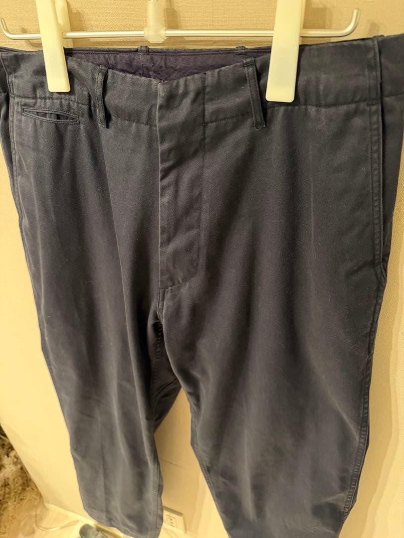 パンツ nanamica Wide Chino Pants Navy W34