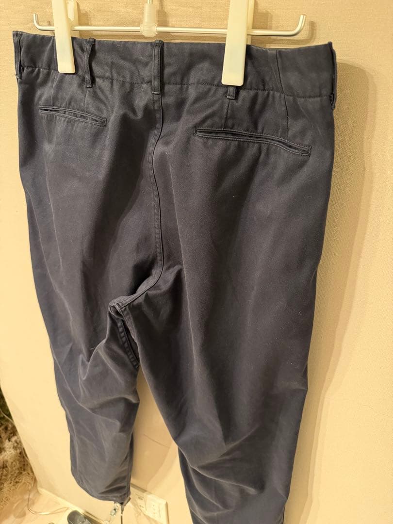 パンツ nanamica Wide Chino Pants Navy W34