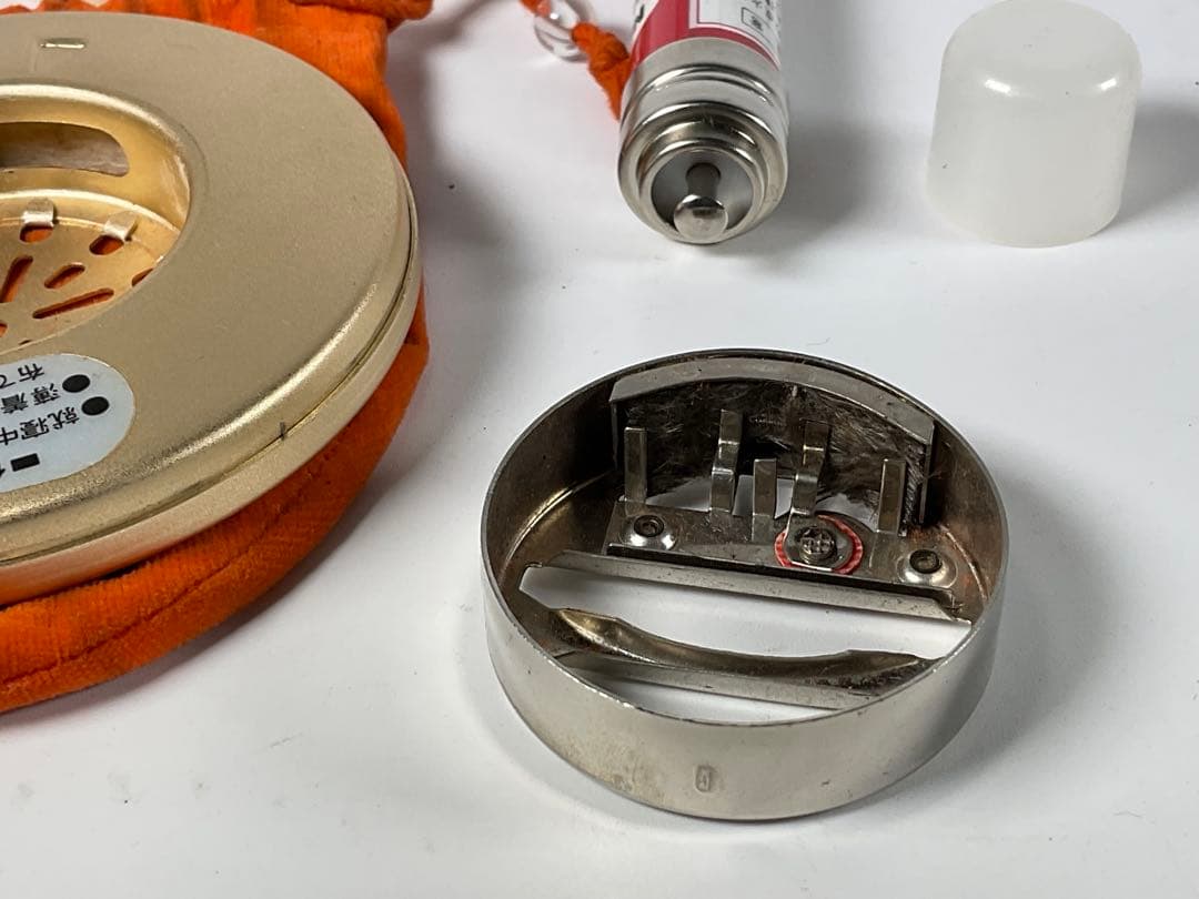 ナショナル　黄金カイロ３点　乾電池点火式　BG-304　昭和レトロ