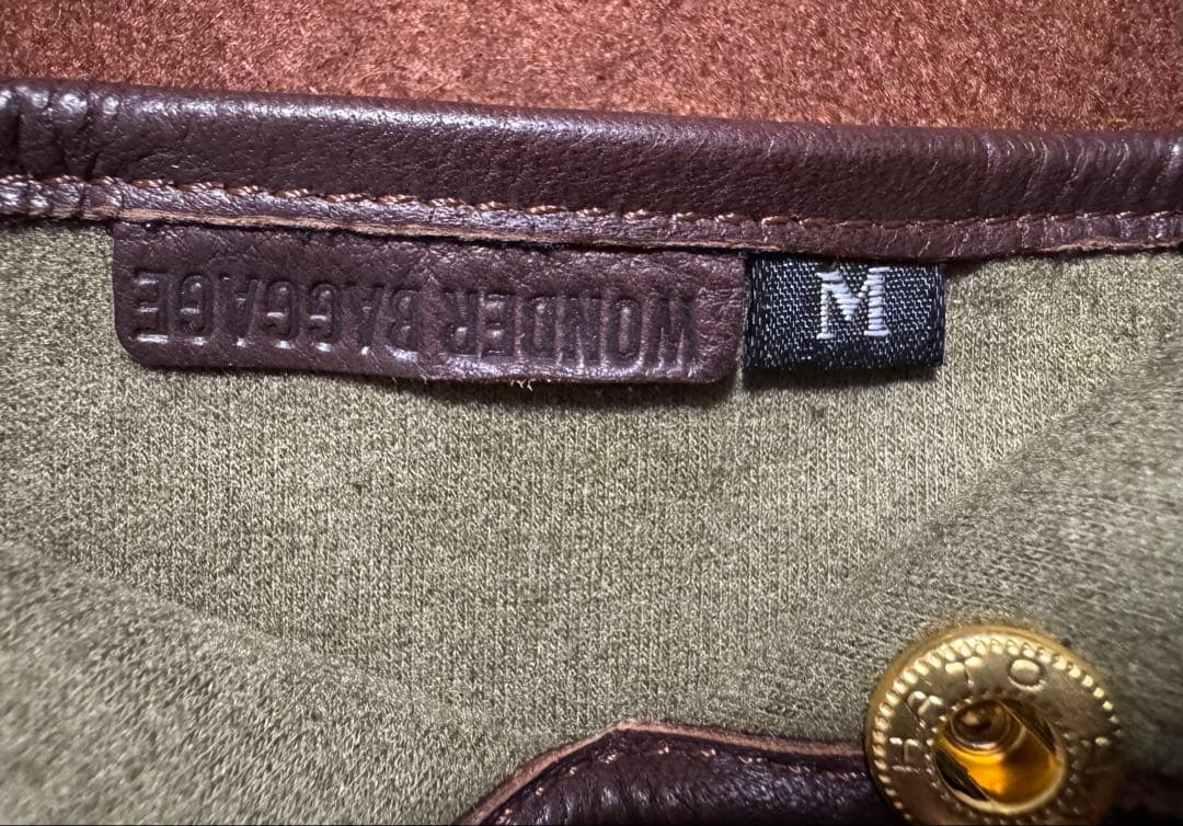 WONDER BAGGAGE レザーグローブ ウインドガード Mサイズ