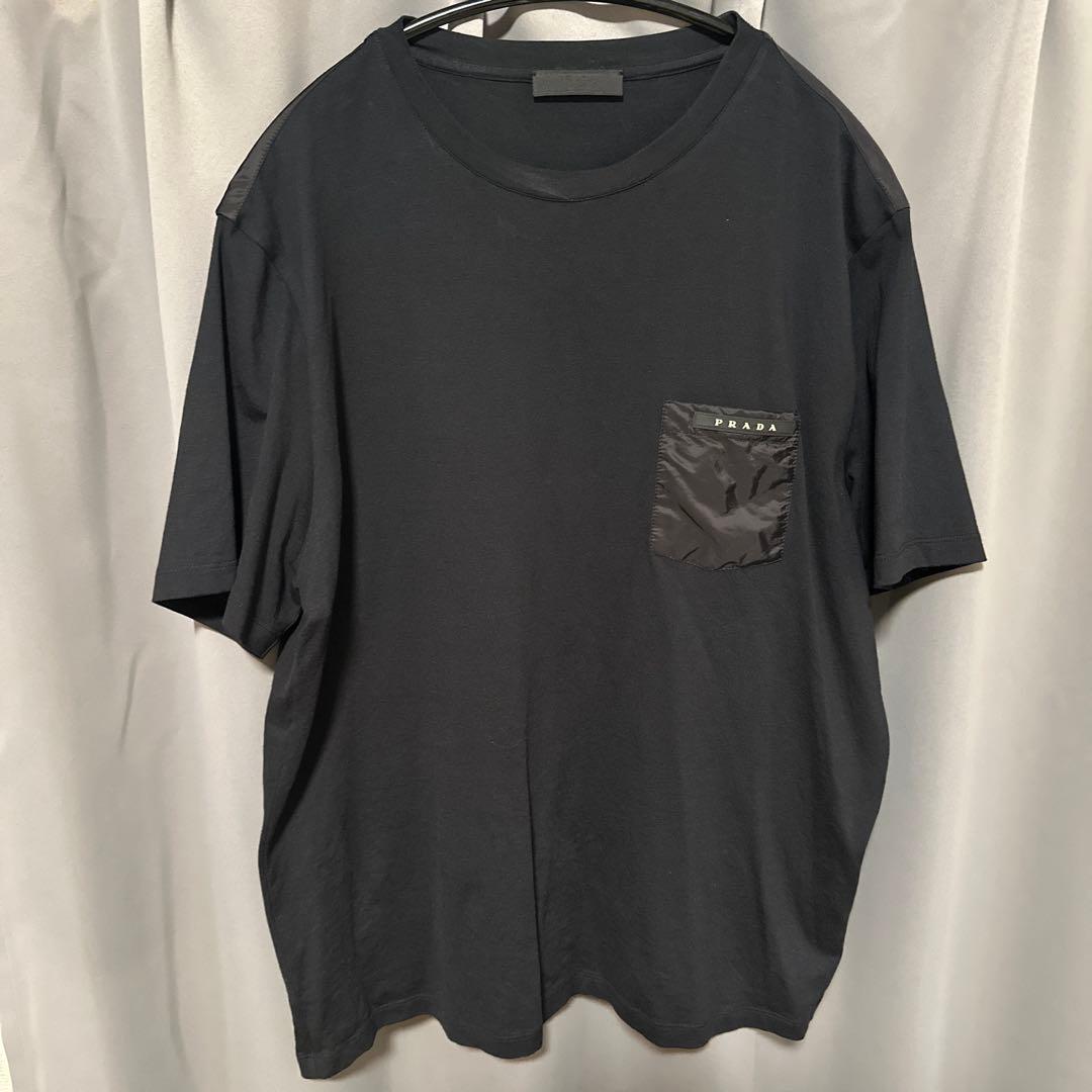 PRADA(プラダ)のナイロンポケットTシャツ