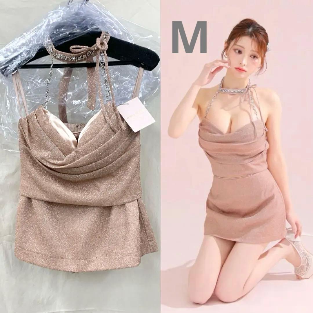 Mピンク　3772 ローブドフルール　キャバドレス　AngelR