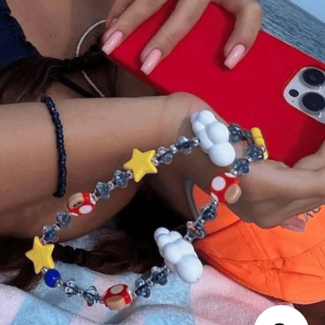 ストリングティング string ting マリオ スター きのこ 雲 神崎恵