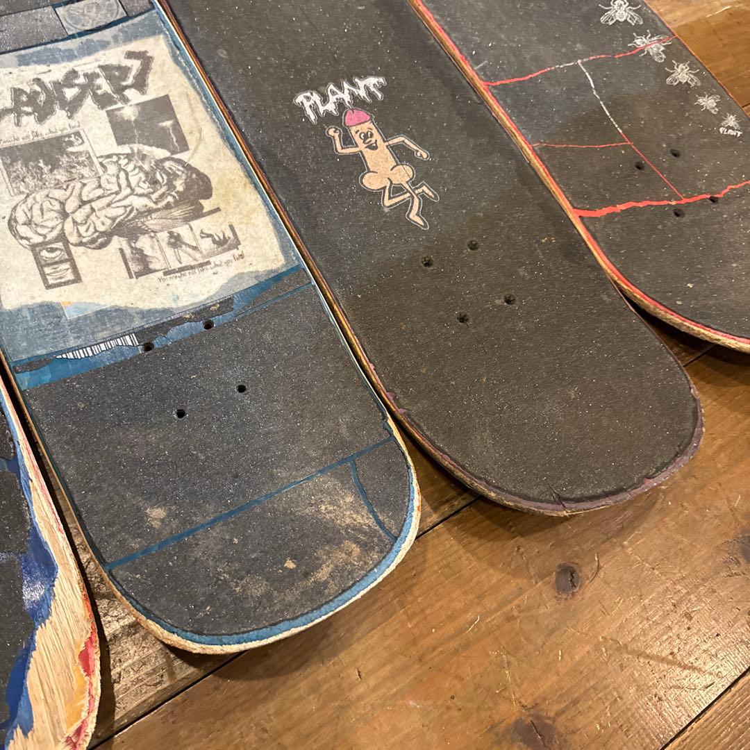 スケボー　廃デッキ　セット　DIY インチ
