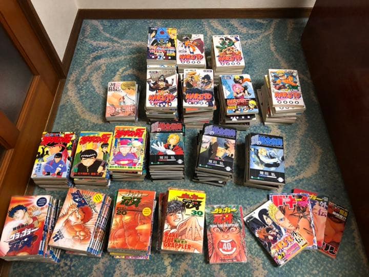 コミック全巻まとめ売り、5作品