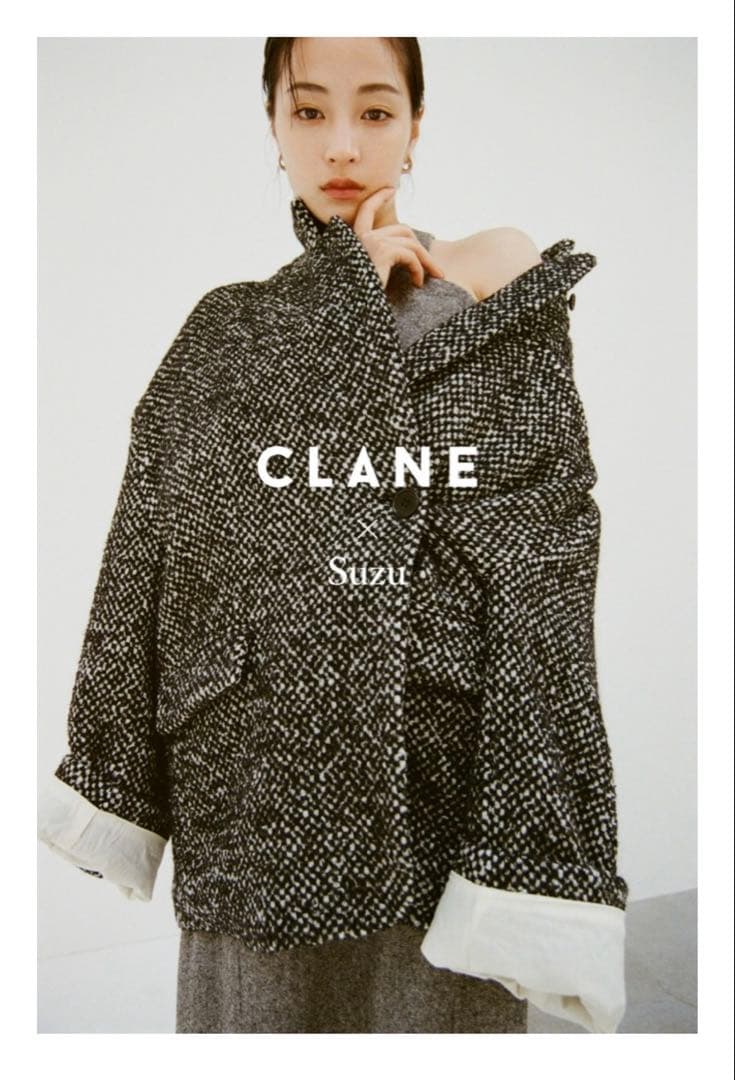 【最終値下げ】CLANE×Suzu MIX COLOR OVER COAT 1