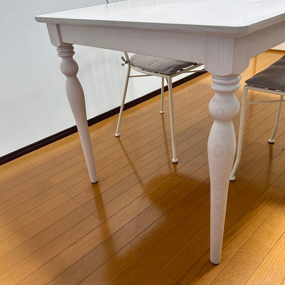 極美品　Francfranc／フランフラン　ダイニングテーブル　アルパ　キャーロ