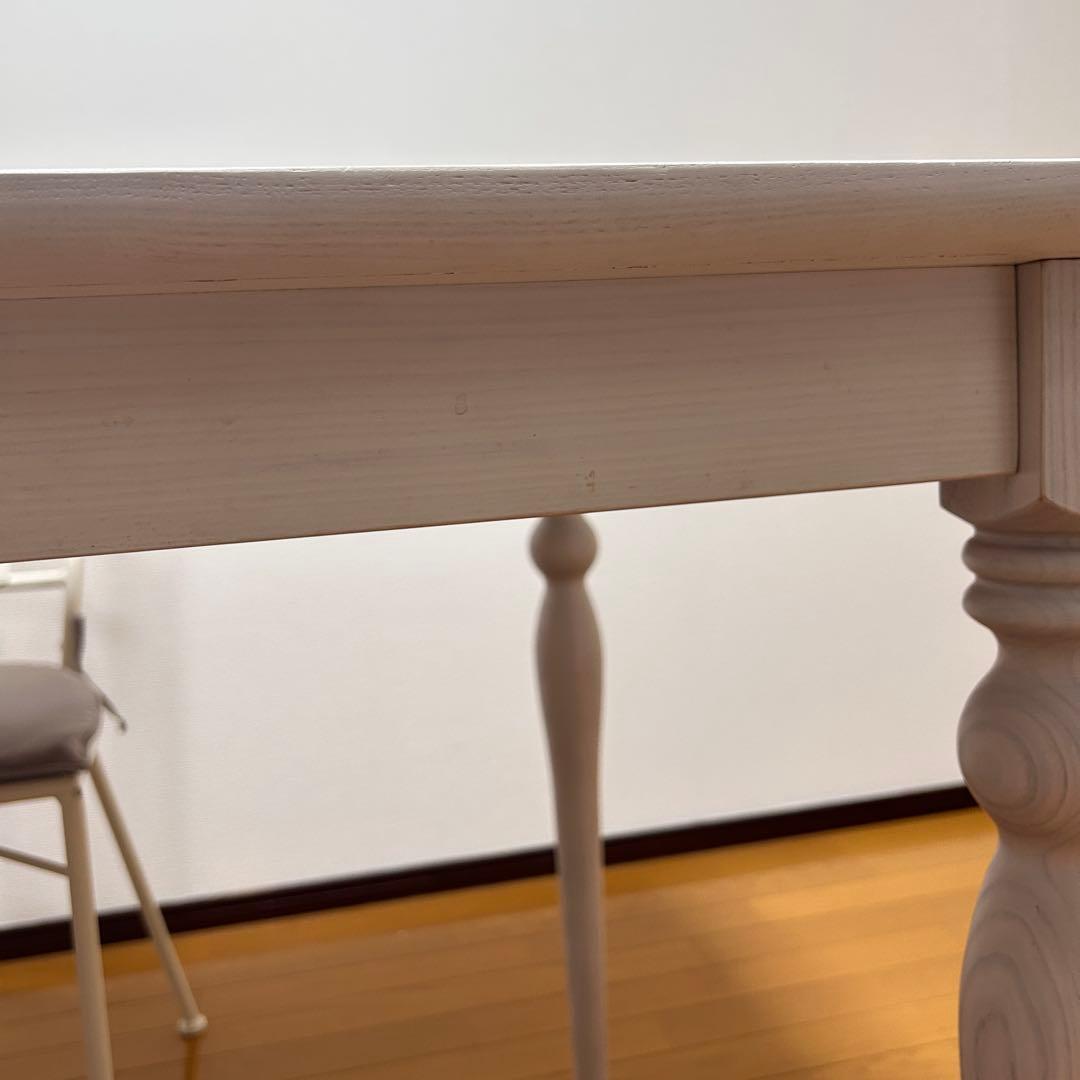 極美品　Francfranc／フランフラン　ダイニングテーブル　アルパ　キャーロ