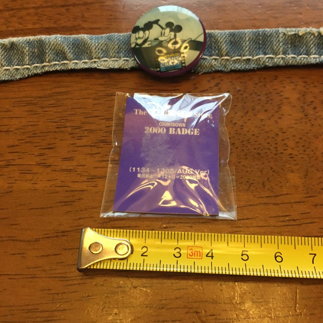ブレスレット ミッキー&ミニー レア 新品 缶バッジ 付き