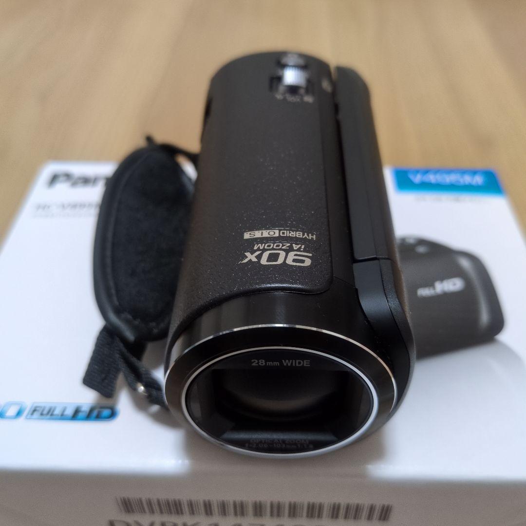 Panasonic HC-V495M フルHD ビデオカメラ