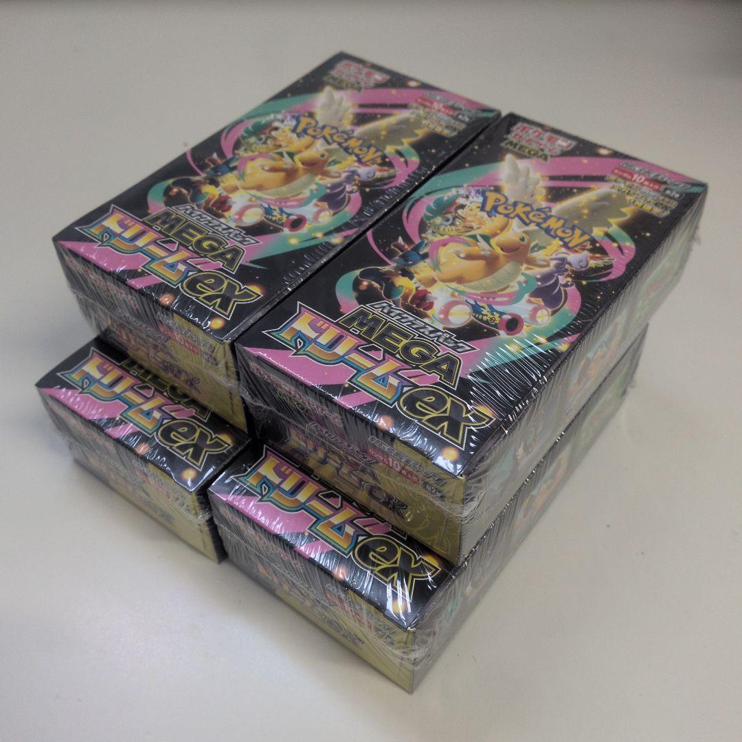 ポケモンカード MEGAドリームEX 4BOX