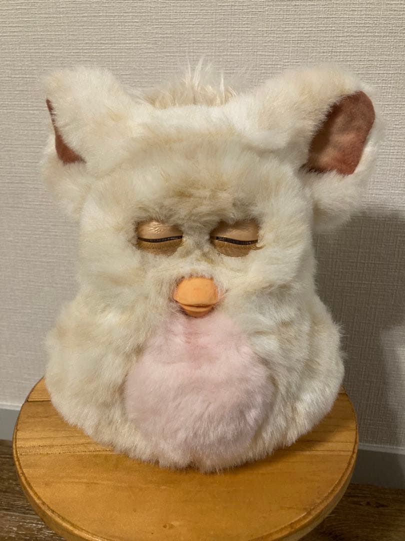 ファービー2 キャラメルシロップ ベージュ×茶目　英語版