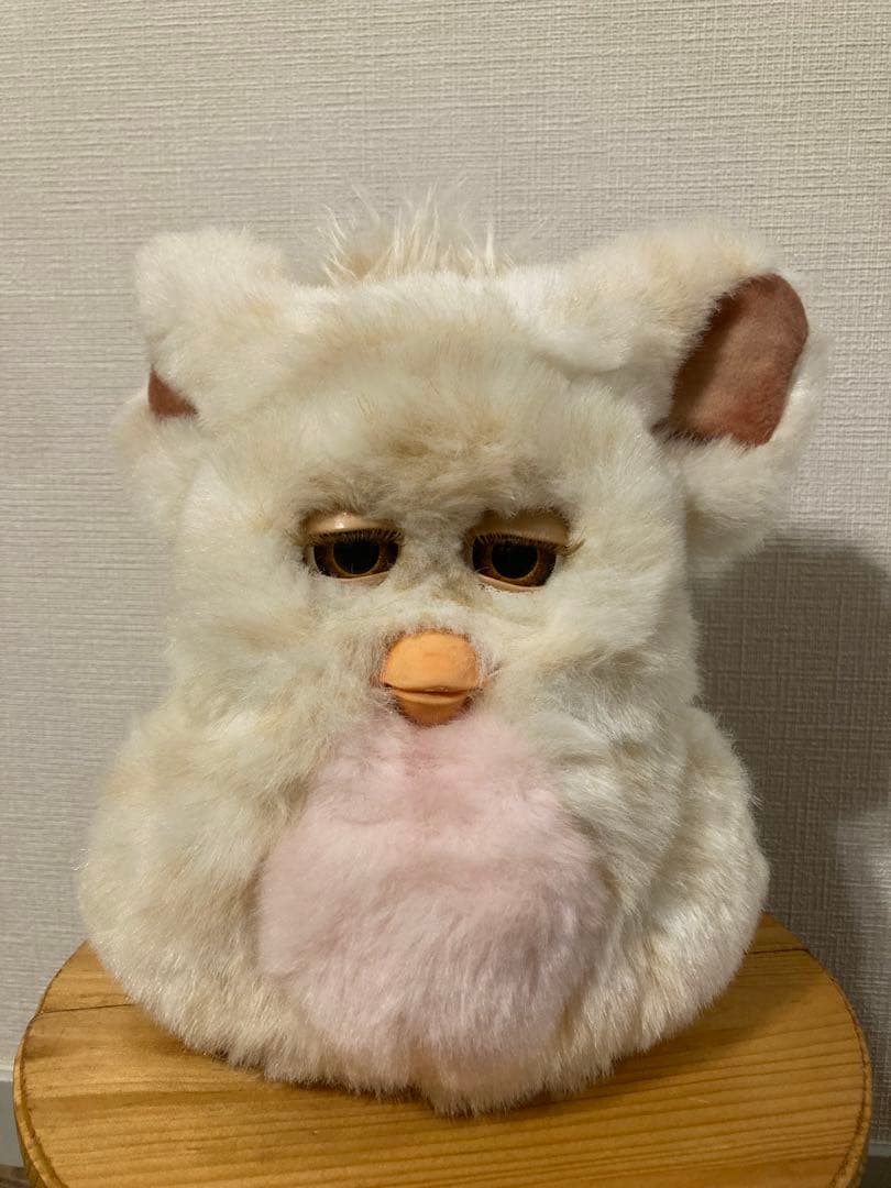 ファービー2 キャラメルシロップ ベージュ×茶目　英語版