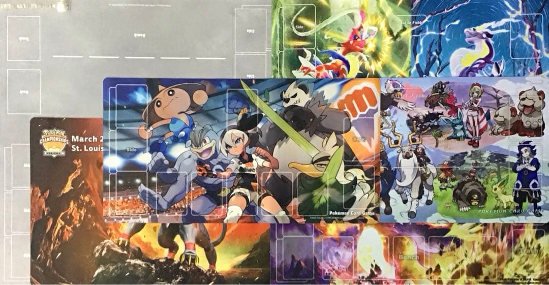 ポケモンカード　プレイマット　6枚　まとめ売り