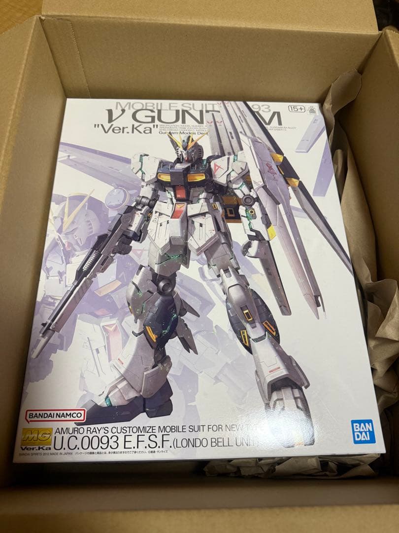 MG νガンダム Ver.Ka ガンプラ