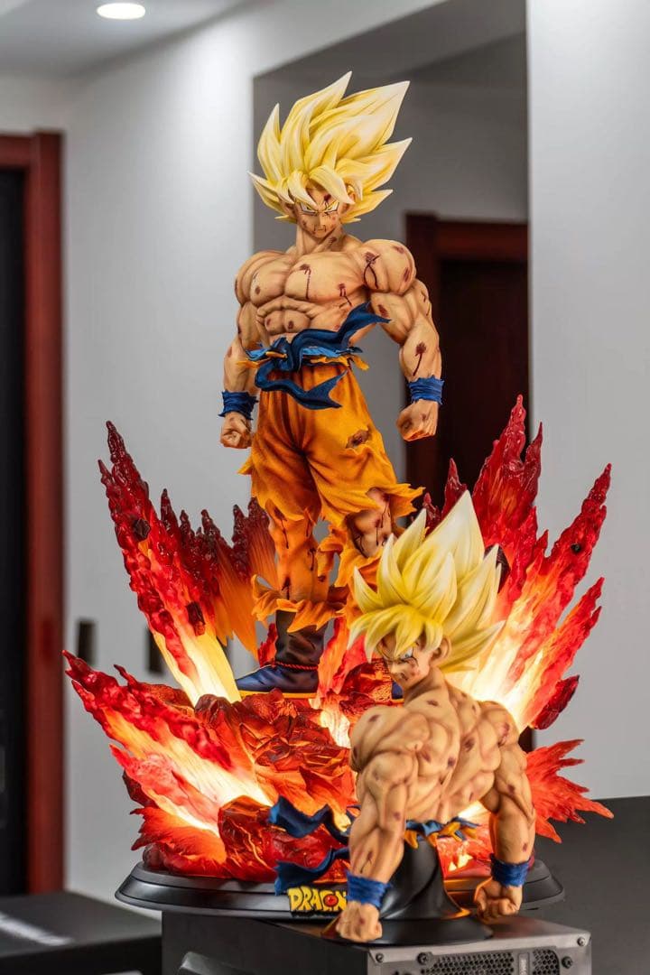 ドラゴンボール 孫悟空 ガレキ ガレージキット スタチューX①⑤②