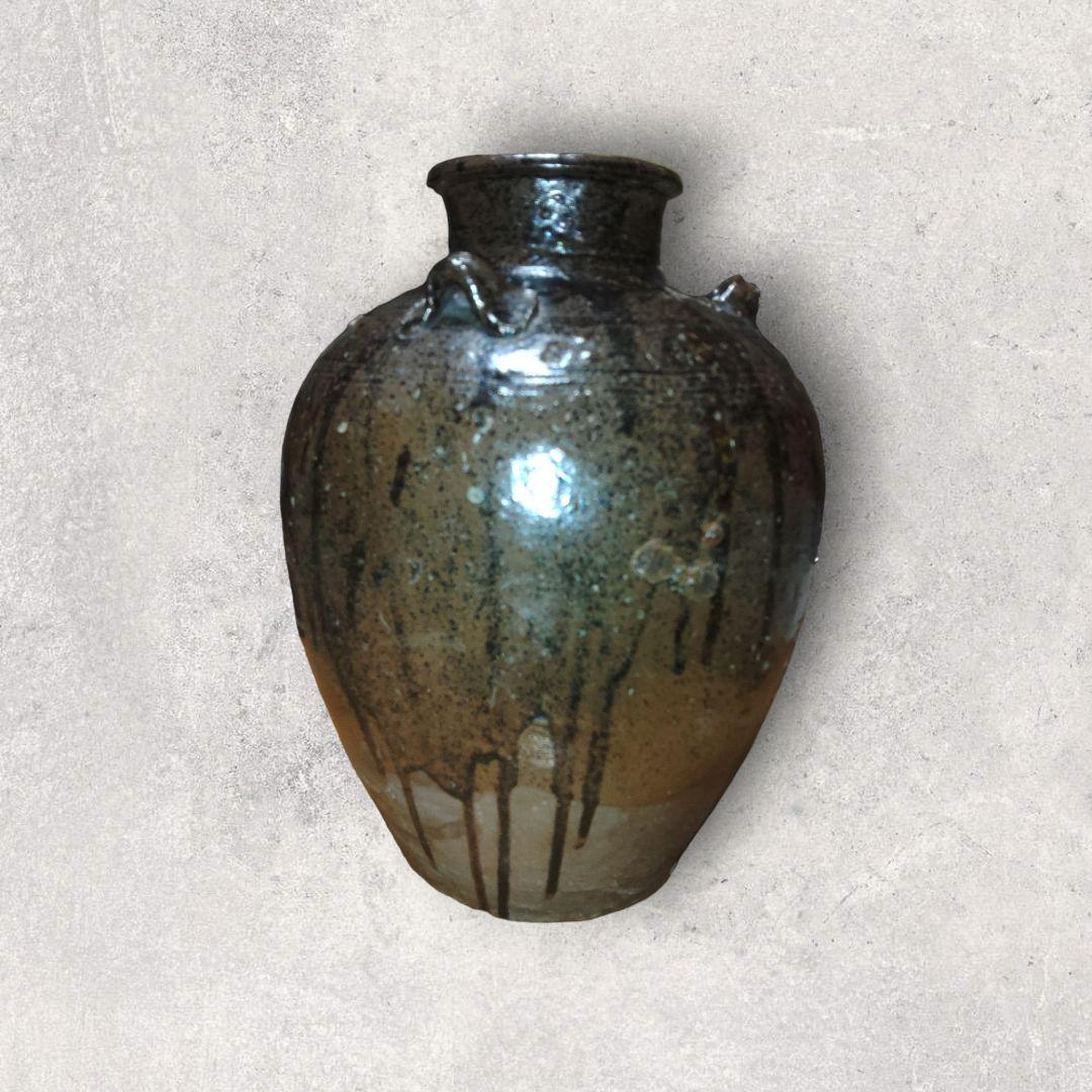 中国古玩　ルソン壺　唐物　置物　金継ぎ　壺　茶壺