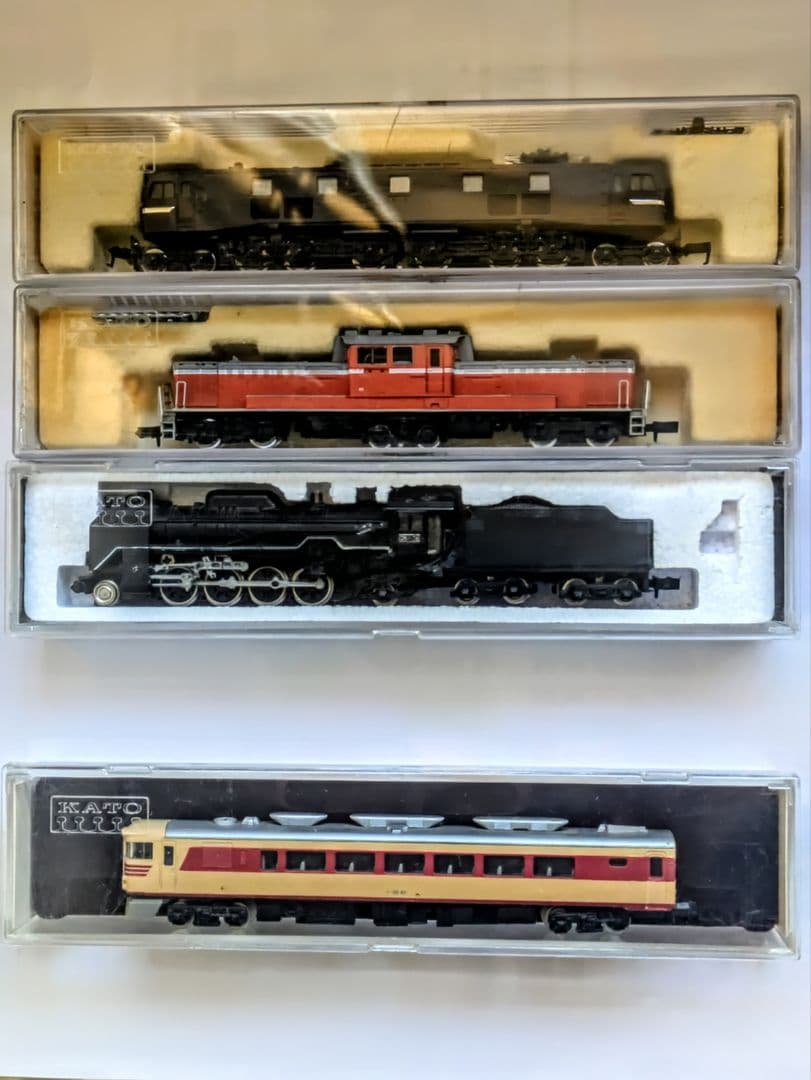 田*ム様 KATO Nゲージ 鉄道模型セット EF58 D51 特急車両　機関車