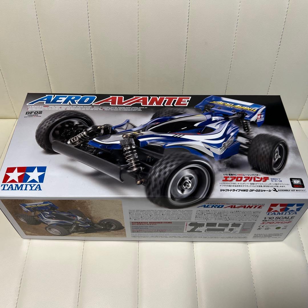 タミヤ 1／ 10 電動RC組立キット エアロ アバンテDF－02シャーシ58…
