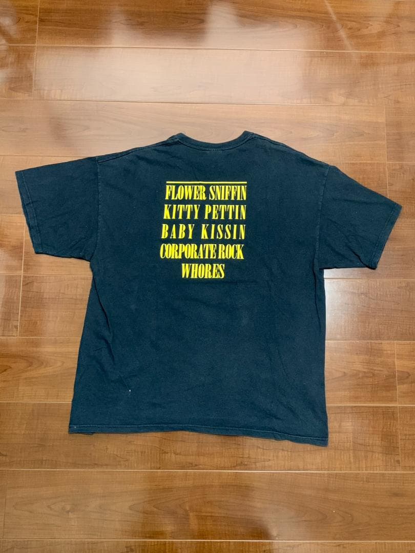 [NIRVANA SMILE] ヴィンテージTシャツ GILDAN ブラック