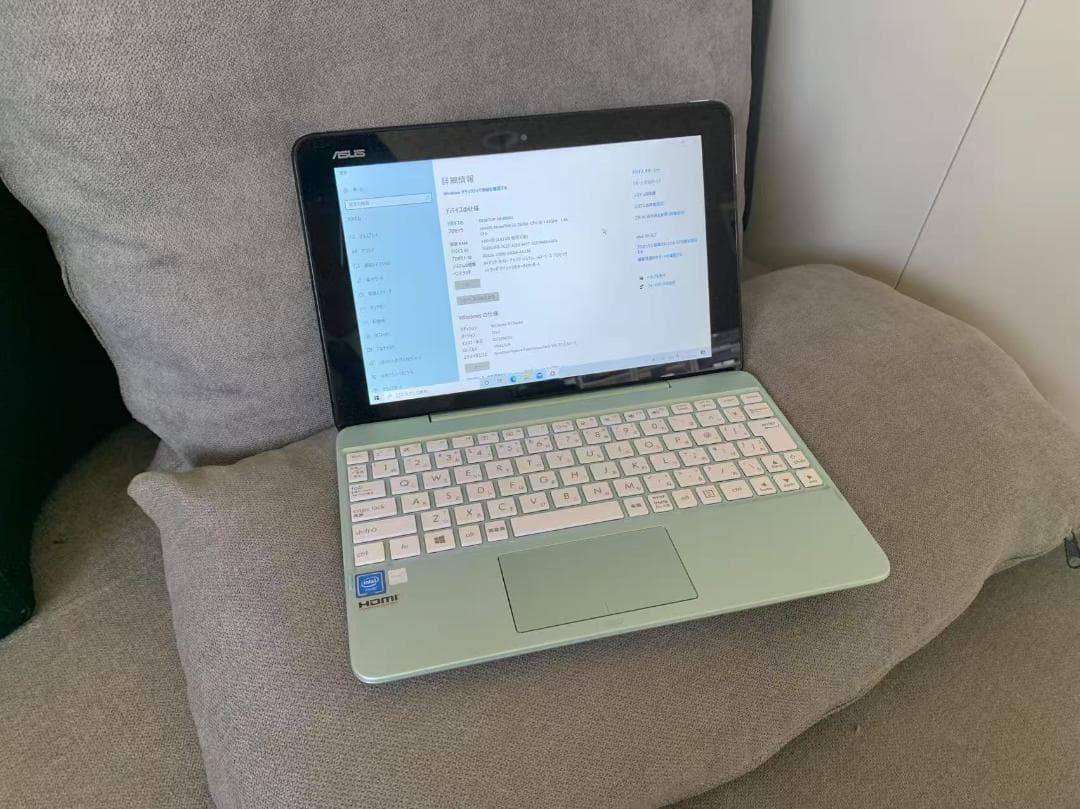 ASUS T101H 4G/64GB/Windows10（タッチ有）